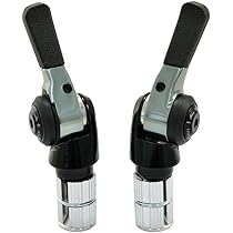 Microshift BS-A11 TT Bar End Shifters 2/3 x 11 Speed for